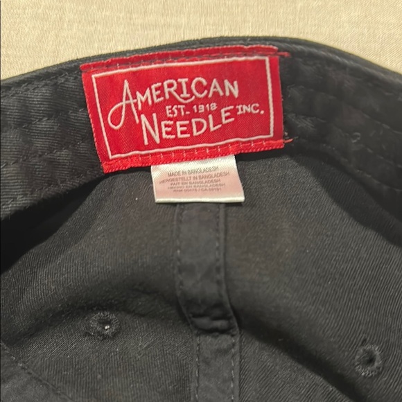 American Needle Smokey the Bear Black Hat - Picture 2 of 4